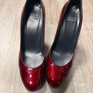 Stuart Weitzman Burgundy Heels